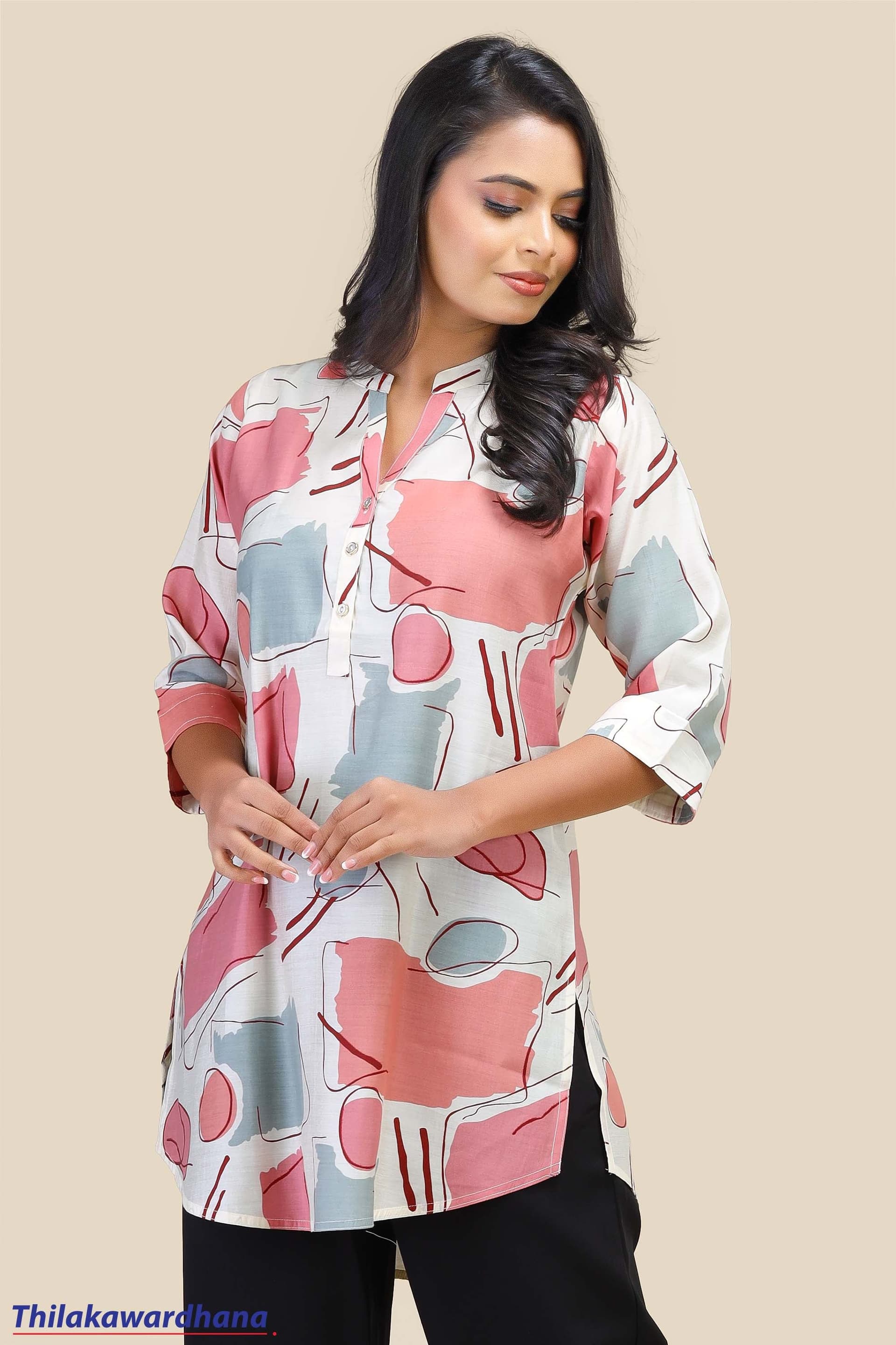 Printed Kurtha Top — photo 1 of 3