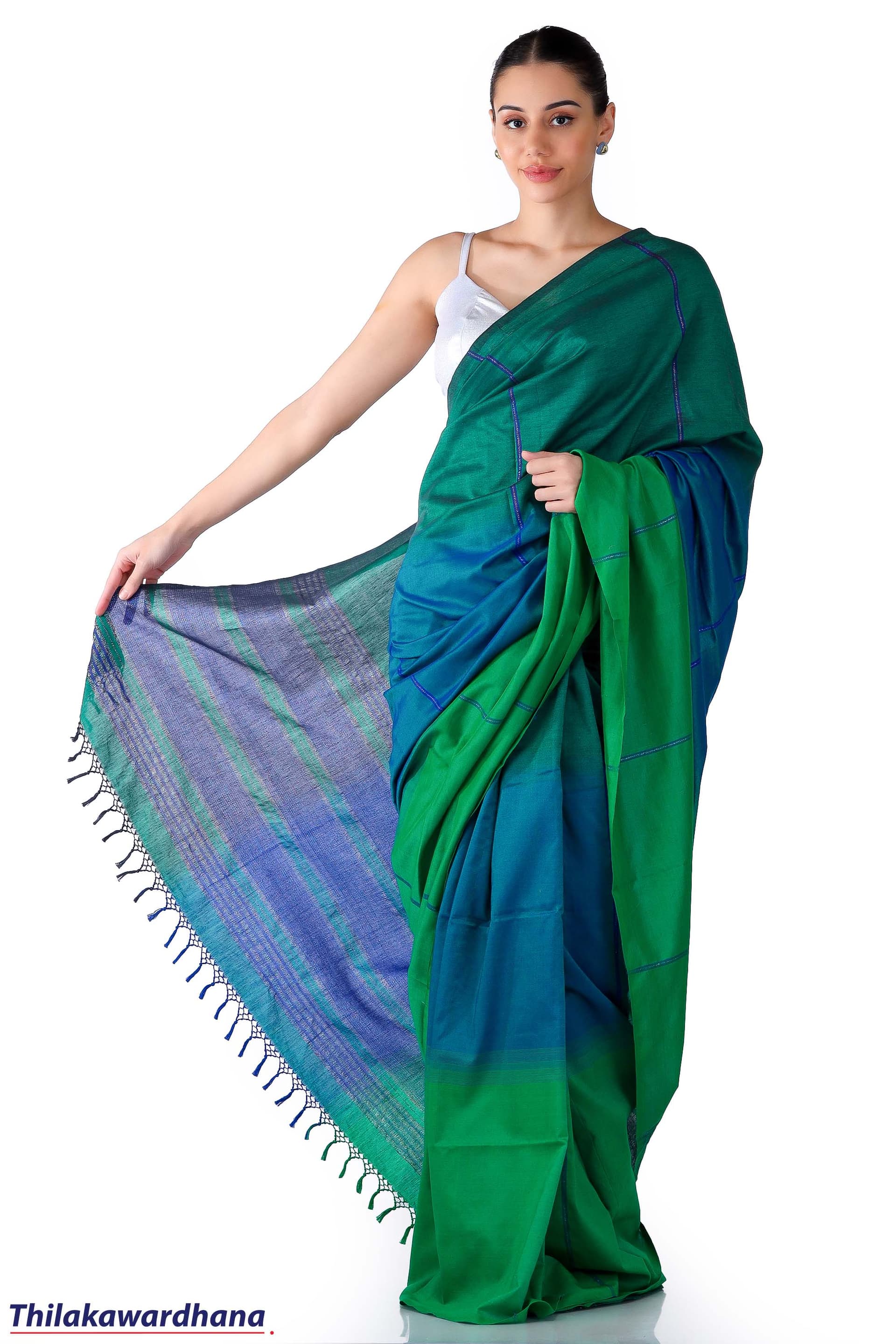 Border Detailed Handloom Saree — photo 1 of 3
